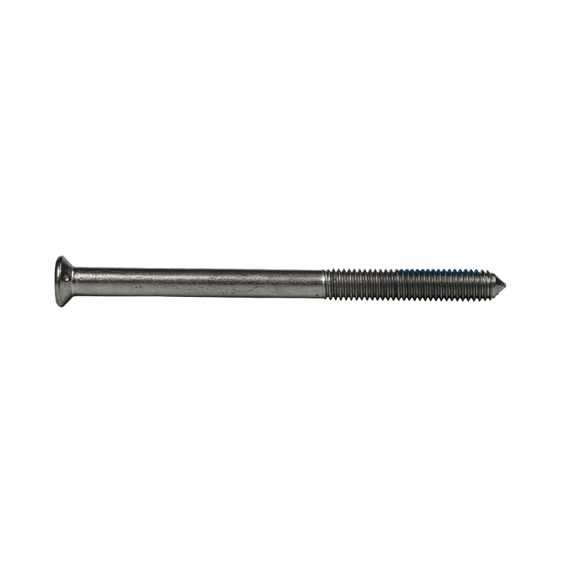Tornillo avellanado de media rosca de acero inoxidable M5*52